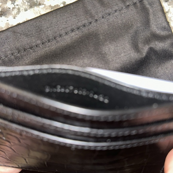 New ysl monogram card case croc - Picture 5 of 9